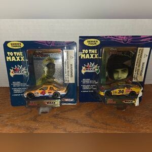 LOT OF TWO - "CUT CARD" RACING CHAMPIONS NASCAR CARS - NEW